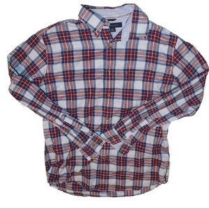 Tommy Hilfiger plaid button up